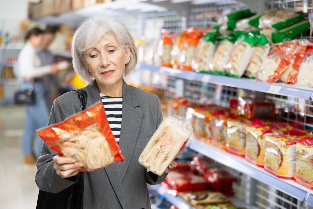 Comparing food labels worksheet