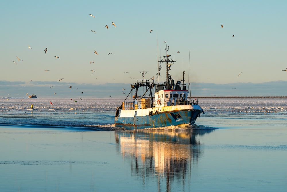 Catching and selling fish