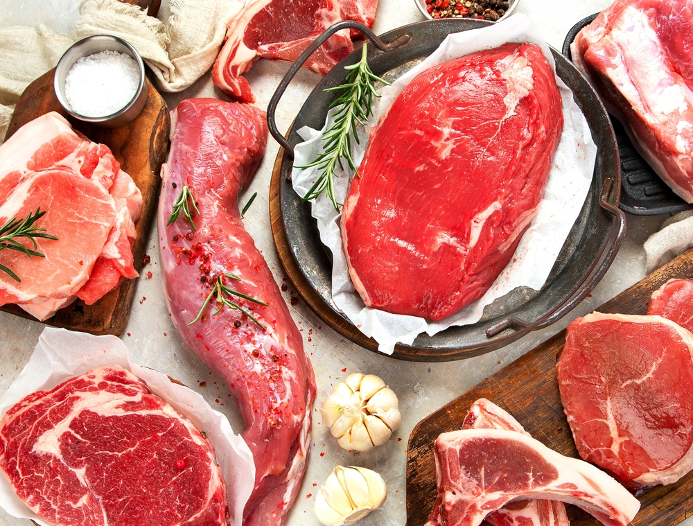 Let's look at red meat