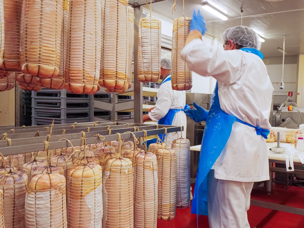Red meat manufacture