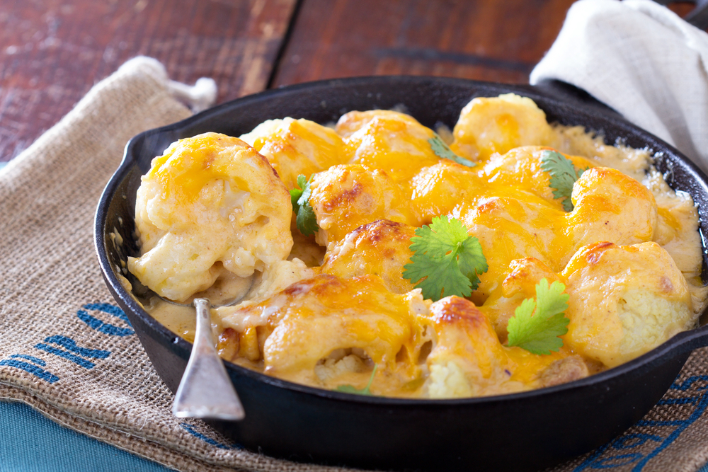 Modifying recipes - cauliflower cheese