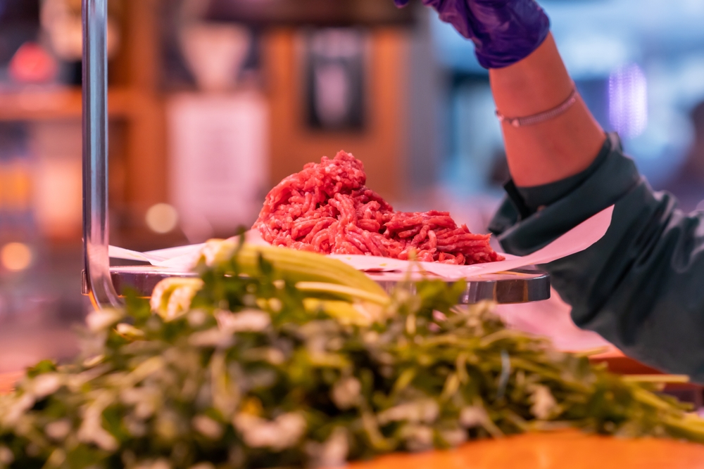 How much meat is that? presentation
