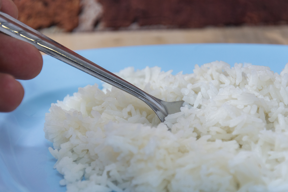 Boiled rice recipe