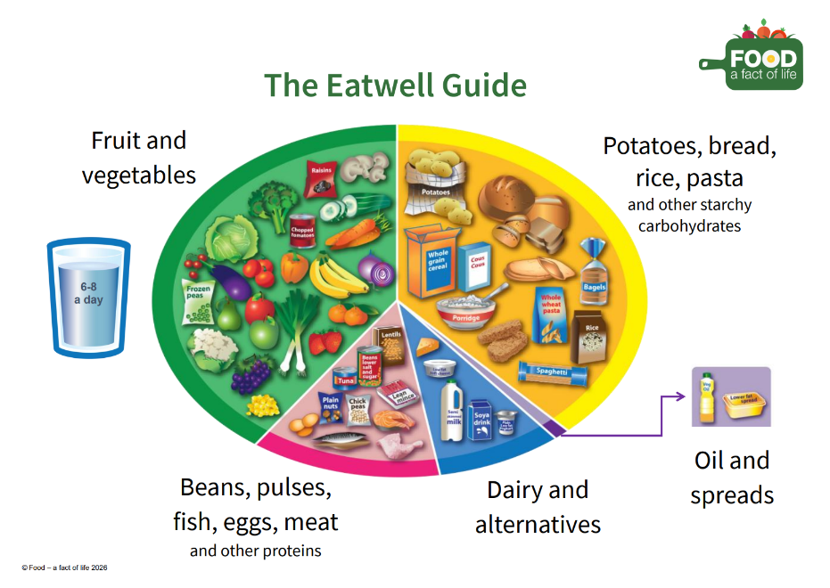 The Eatwell Guide poster basic