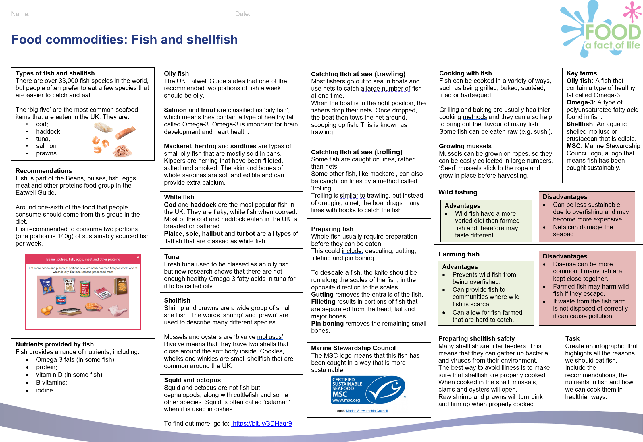 Fish and shellfish KO 14-16