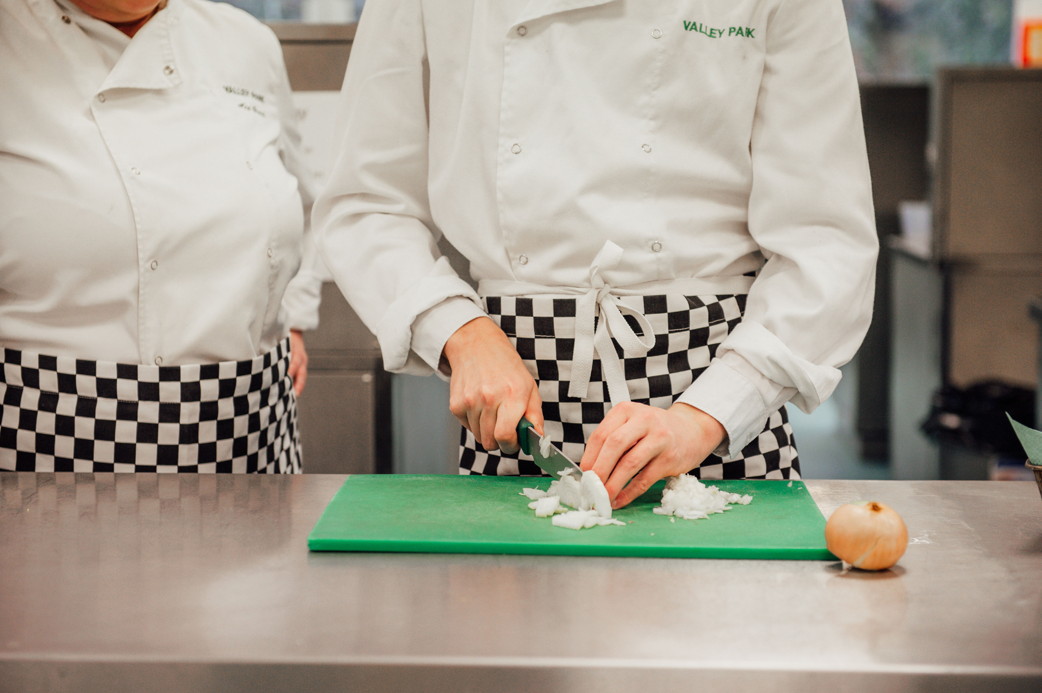 Safe cutting techniques worksheet
