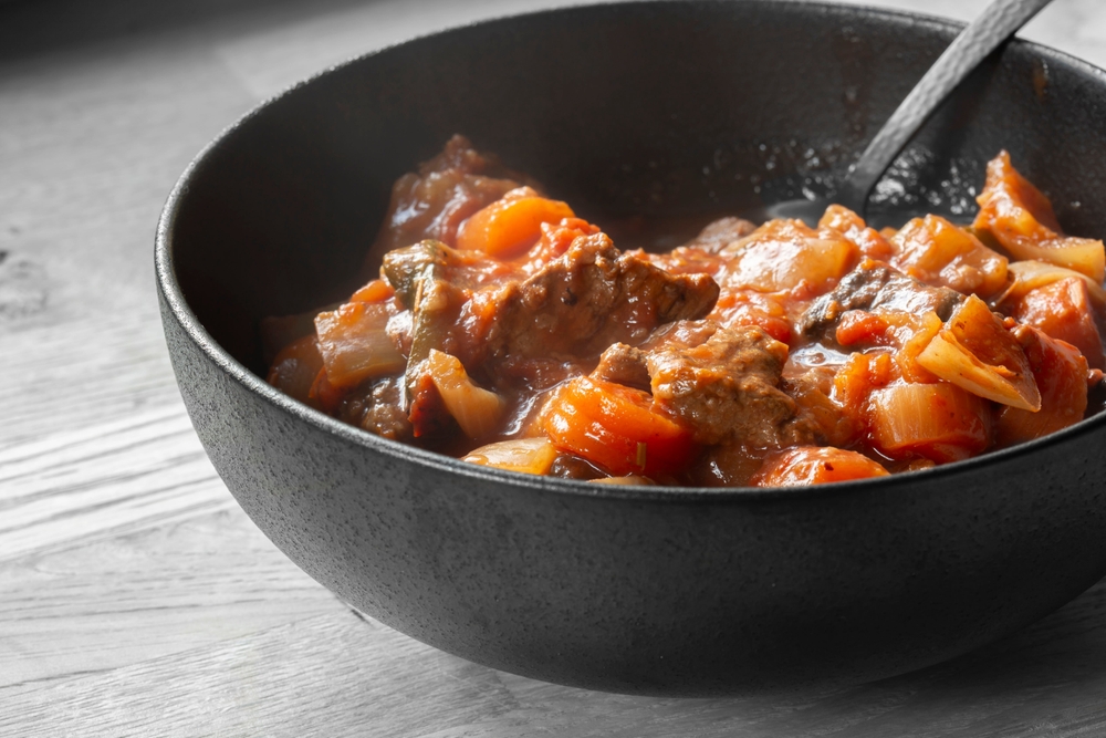 Recipe stages - beef casserole